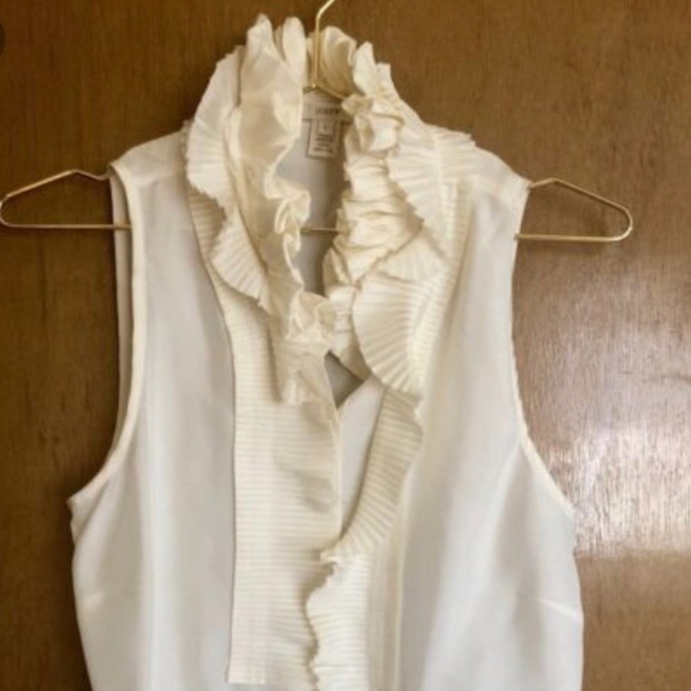 J. Crew Sleeveless Blouse